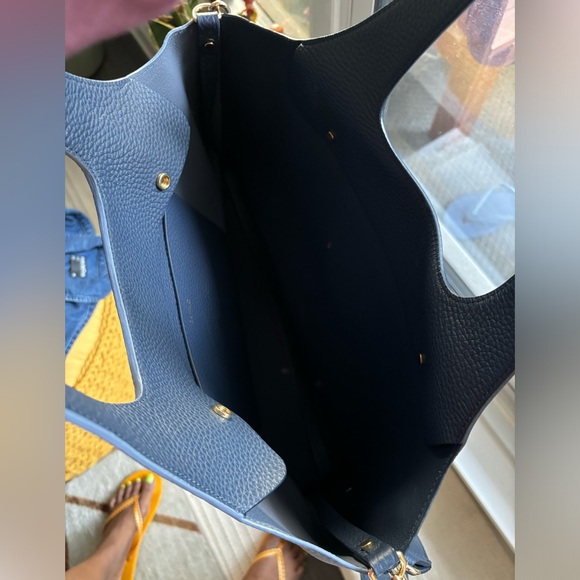 NWOT Cuyana system tote dual shades of navy and grey - Picture 6 of 15